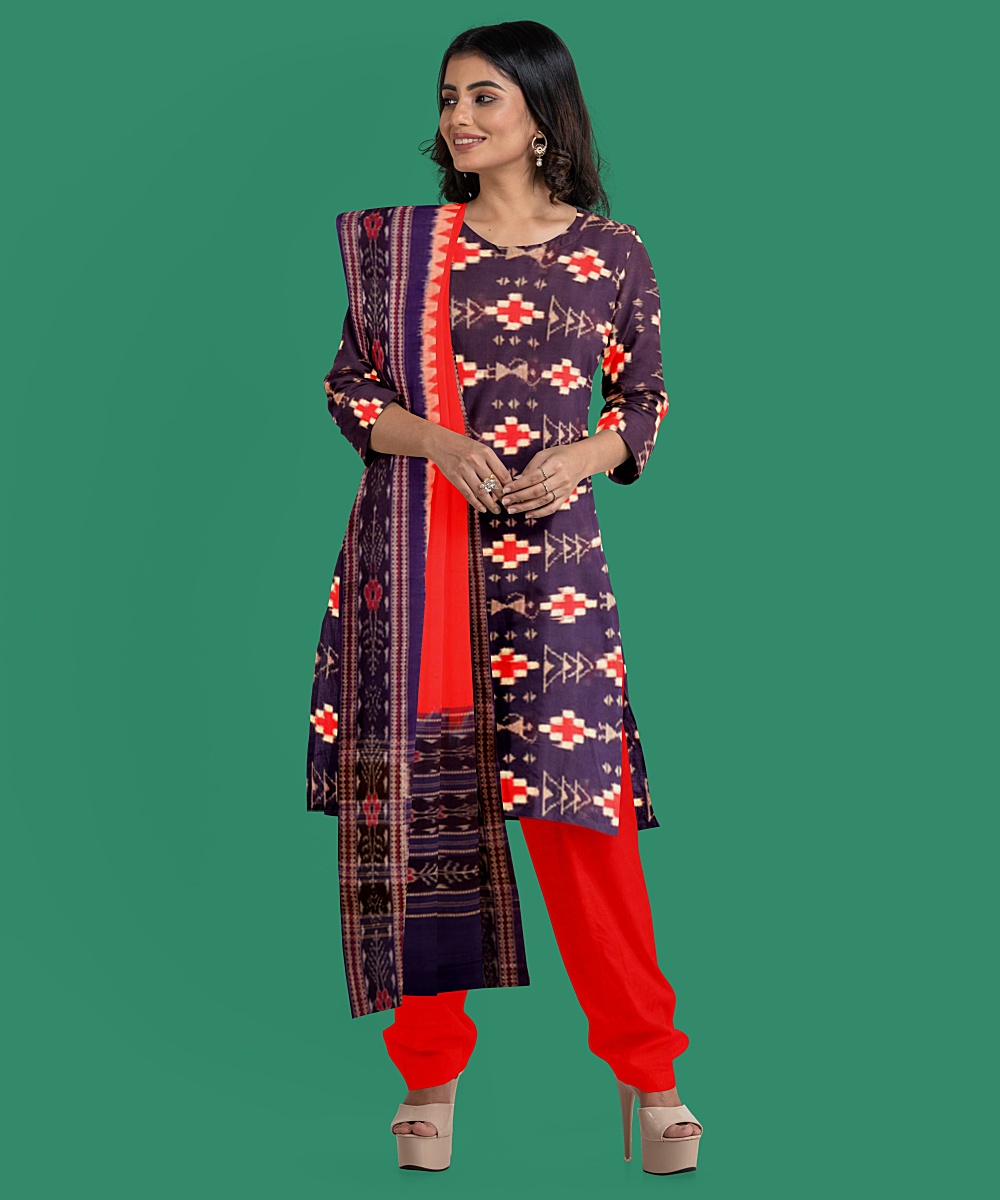sambalpuri kurti hand design