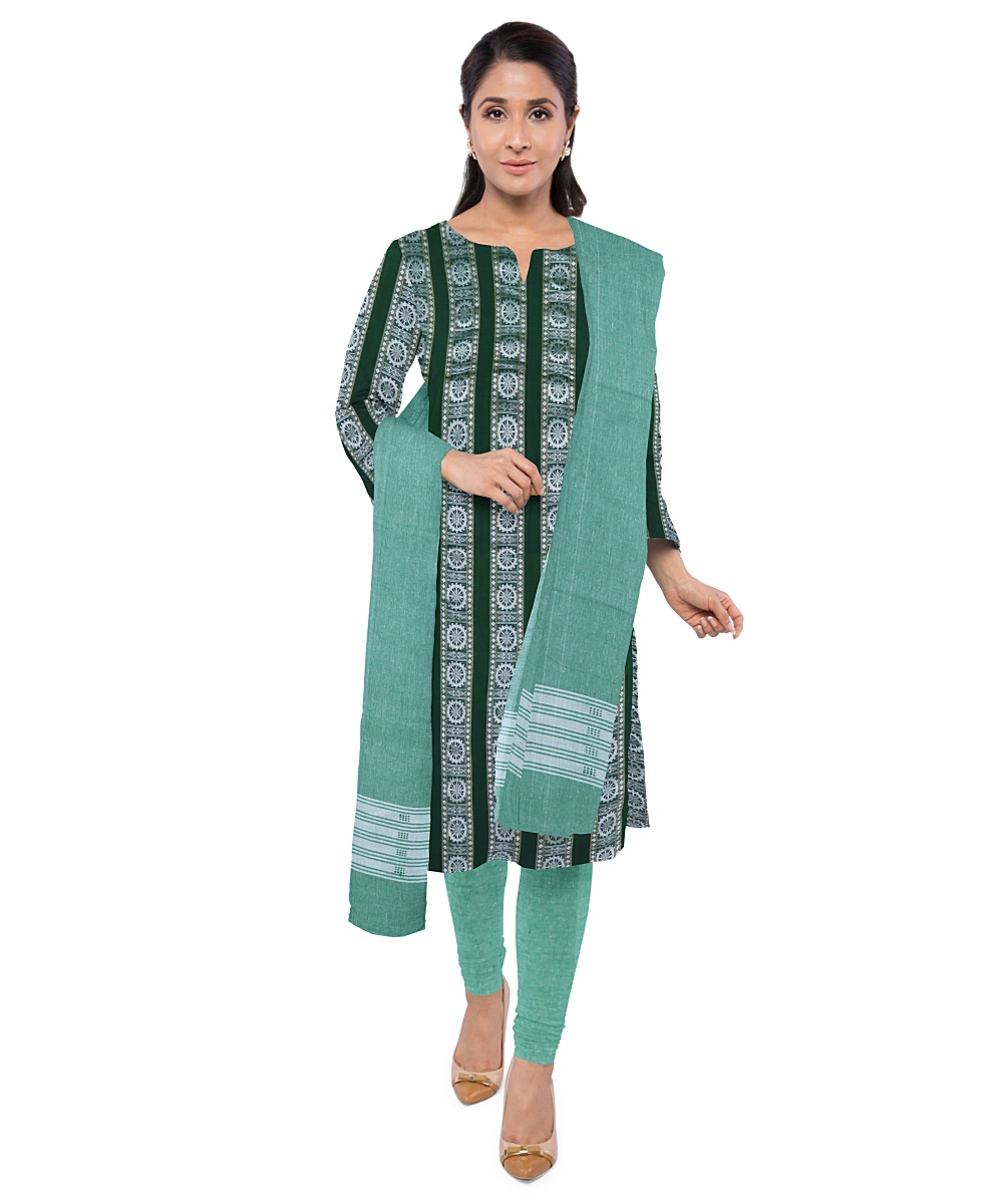 Forest Green dress material – Boyanika Odisha